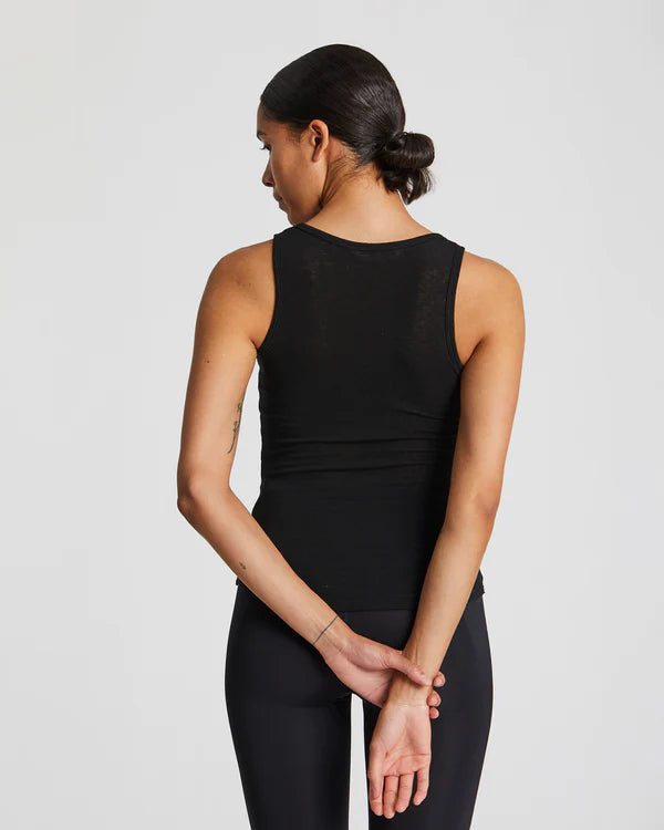 Alberte Wool top - sort